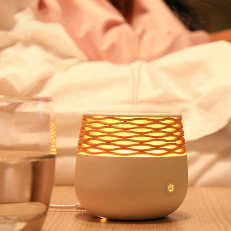 Mini Aromatherapy Lamp – 2-in-1 Essential Oil Diffuser & Ambient Night Light for Sleep & Relaxation