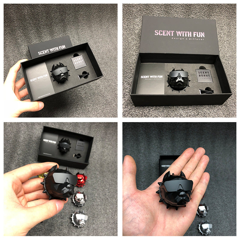 Creative Car Aromatherapy Diffuser – Stylish Essential Oil Air Freshener for Car Interior