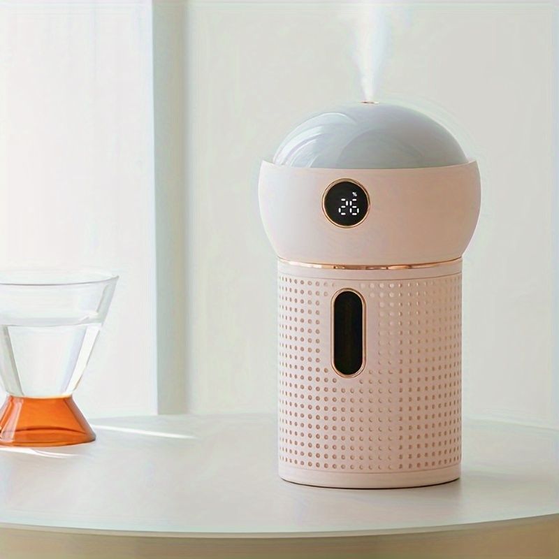 Projection Night Light Aroma Diffuser – USB Rechargeable Essential Oil Humidifier & Mist Maker
