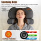 USB Heated Neck Pillow – Zero-Pressure Memory Foam Cervical Support with Heat & Eye Mask for Deep Sleep