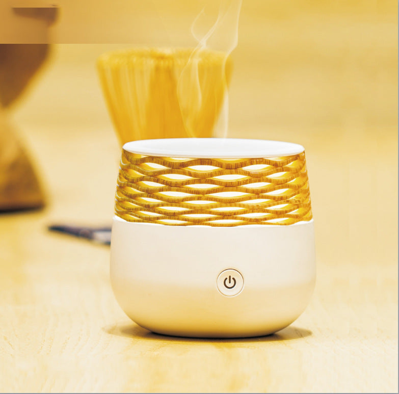 Mini Aromatherapy Lamp – 2-in-1 Essential Oil Diffuser & Ambient Night Light for Sleep & Relaxation