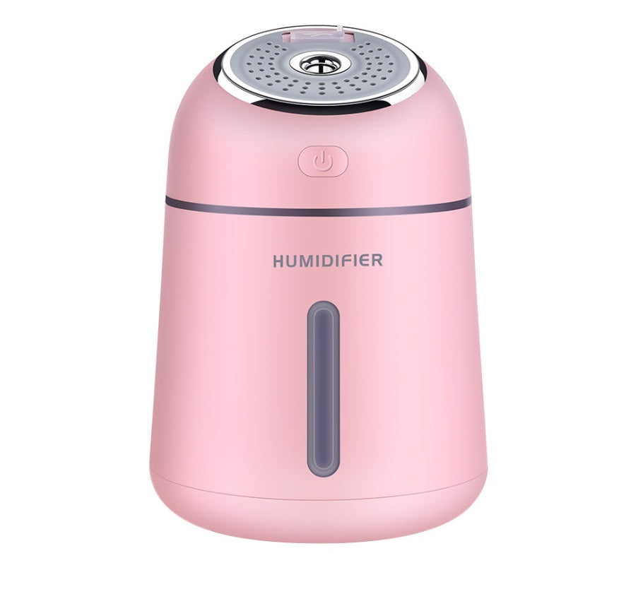 Ultrasonic Aromatherapy Diffuser – Essential Oil Humidifier with LED Mood Light for Home & Office Wellness