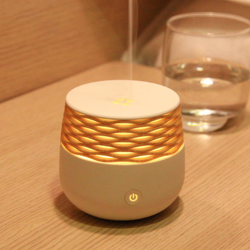 Mini Aromatherapy Lamp – 2-in-1 Essential Oil Diffuser & Ambient Night Light for Sleep & Relaxation