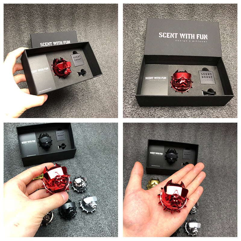 Creative Car Aromatherapy Diffuser – Stylish Essential Oil Air Freshener for Car Interior