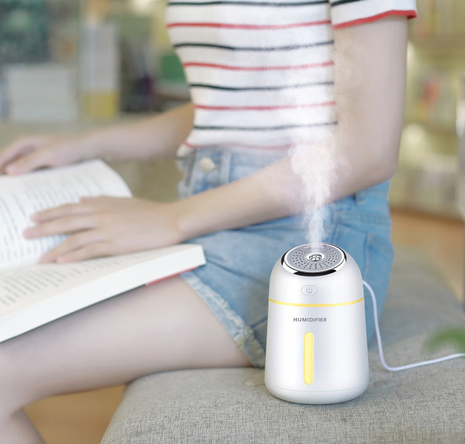 Ultrasonic Aromatherapy Diffuser – Essential Oil Humidifier with LED Mood Light for Home & Office Wellness