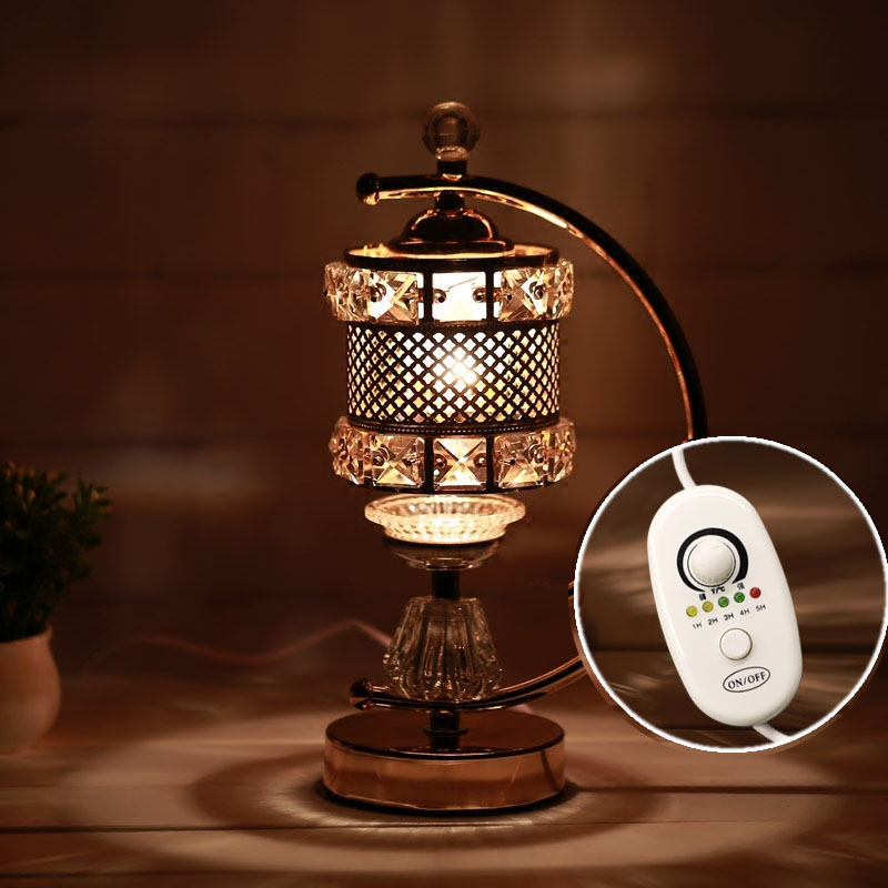 Aromatherapy Lamp Furnace – Essential Oil Wax Melt Burner & Candle Warmer for a Cozy Healing Home