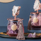 Aromatherapy Crystal & Essential Oil Gift Set – Natural Crystal Stone with Healing Scented Oils