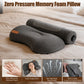 USB Heated Neck Pillow – Zero-Pressure Memory Foam Cervical Support with Heat & Eye Mask for Deep Sleep