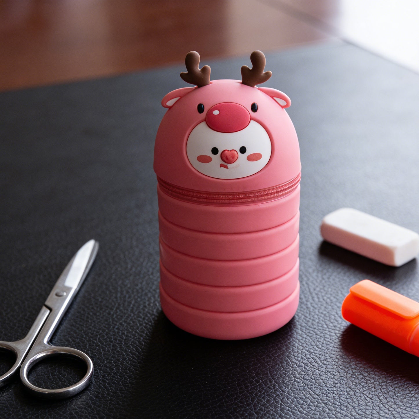Silicon Pencil Case-Elk