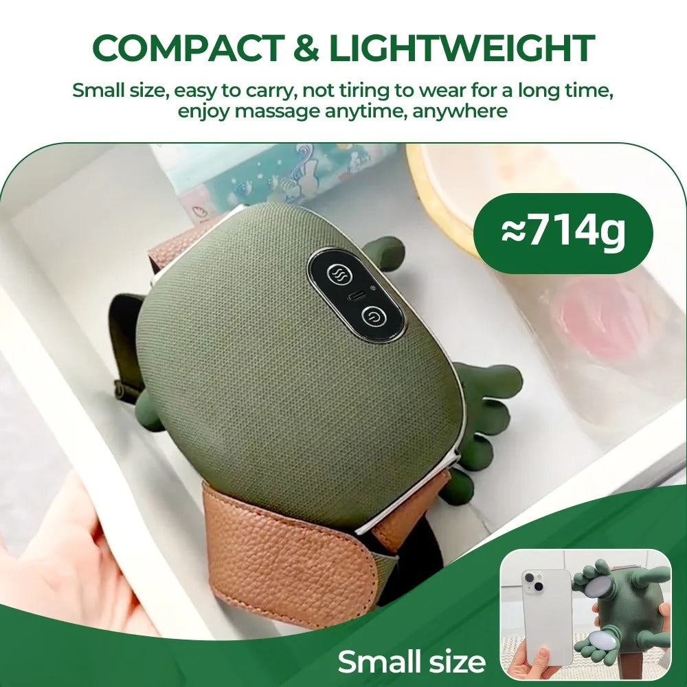 Bionic Finger Neck & Shoulder Massager – Wireless Kneading Shawl for Deep Trapezius Relief