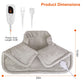 Neck & Shoulder Heating Pad – Deep Heat Relief Wrap with 6 Settings & Auto Shut-Off