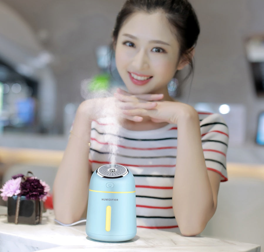 Ultrasonic Aromatherapy Diffuser – Essential Oil Humidifier with LED Mood Light for Home & Office Wellness