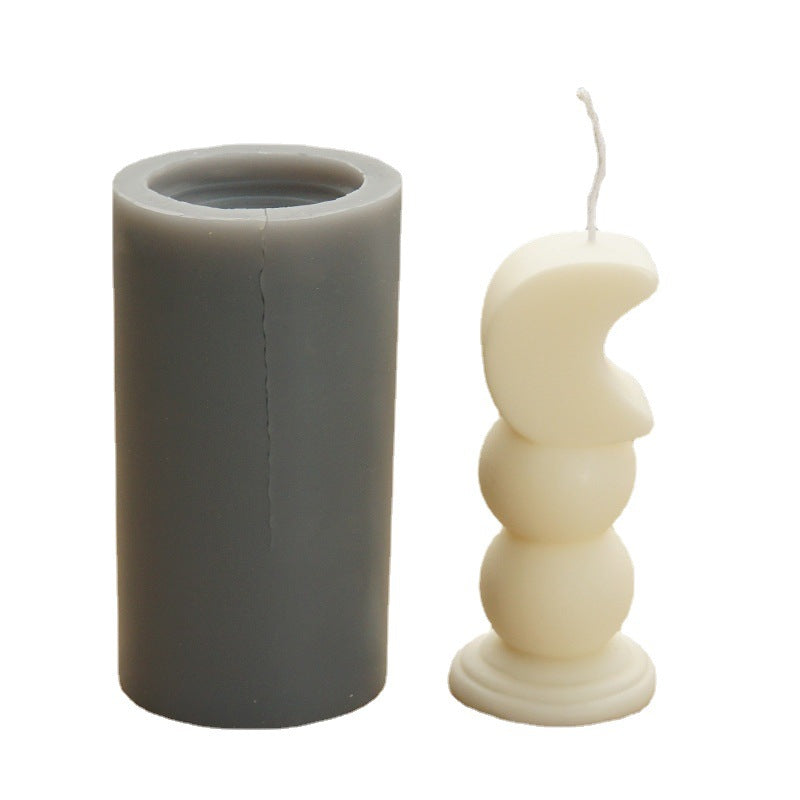 Aromatherapy Candle & Gypsum Silicone Mold – DIY Scented Candle & Wax Melt Making Kit