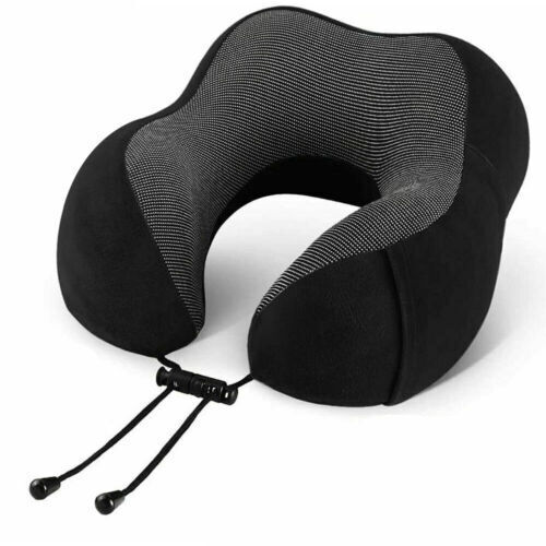 Memory Foam Travel Pillow – Arrive Refreshed with Neck Support for Flights, Cars & Office Naps
