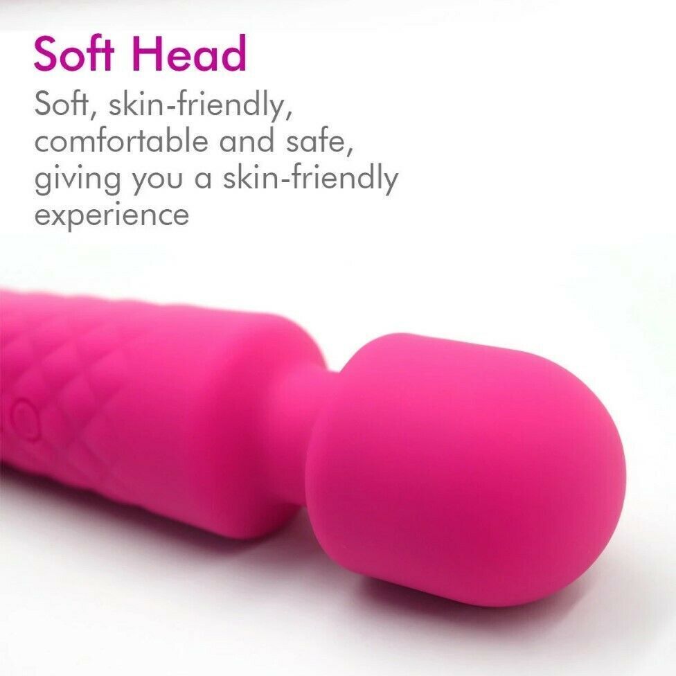 20-Speed Handheld Massager Wand – Powerful Full-Body Vibration Therapy for Instant Muscle Relief