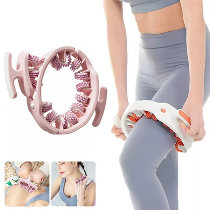 Manual Cellulite Massager Roller – Smooth Skin & Muscle Relief for Legs, Neck, Arms & Feet
