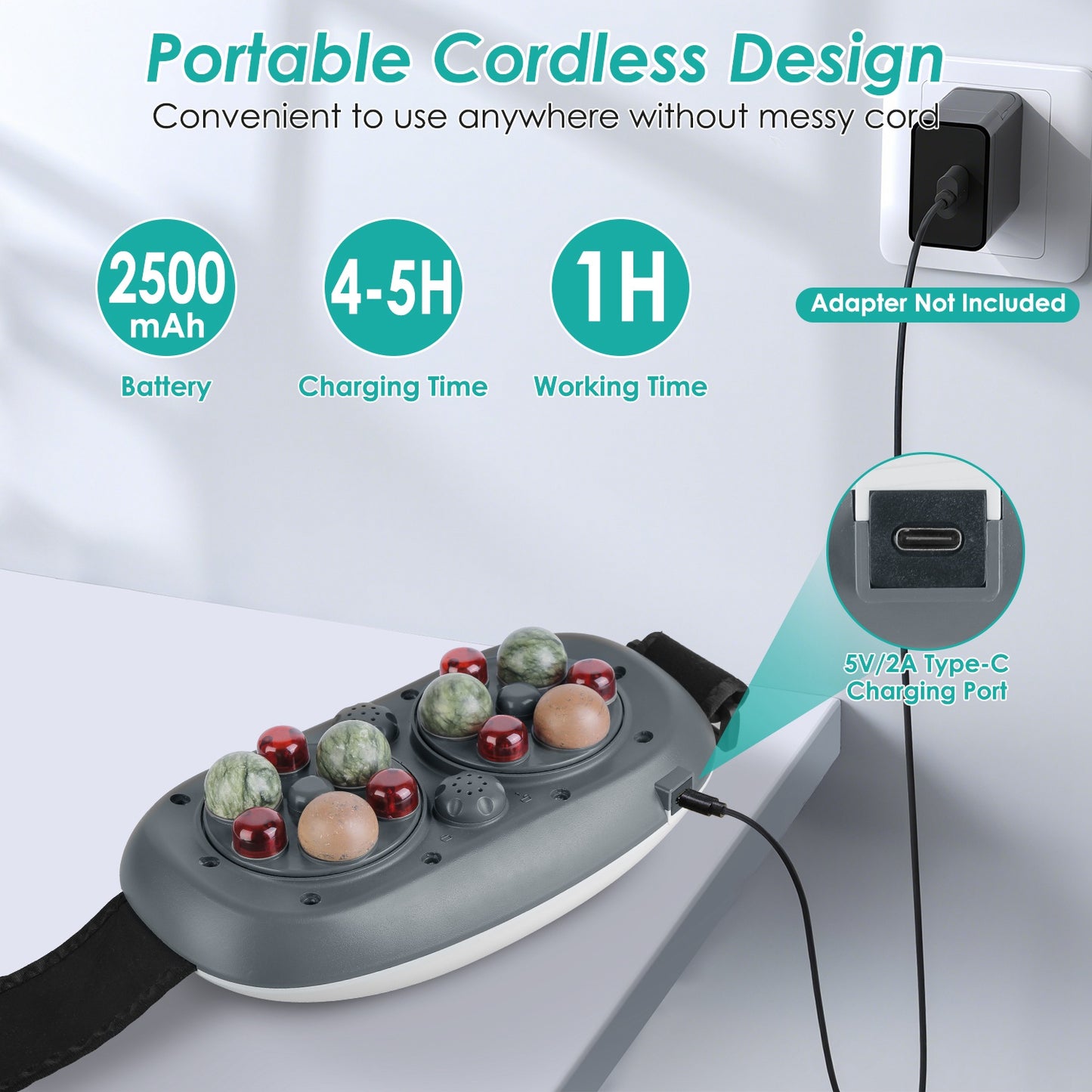 Electric Abdominal Massager – Anti-Cellulite Belly & Stomach Kneading Machine