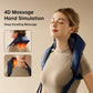 Cordless Shiatsu Neck & Back Massager – Wireless Deep Kneading Relief, Anywhere You Go