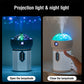Projection Night Light Aroma Diffuser – USB Rechargeable Essential Oil Humidifier & Mist Maker