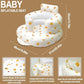 Baby Inflatable Support Seat – Safe Floor Seater for Babies 3 Months & Up, Portable & Easy to Clean