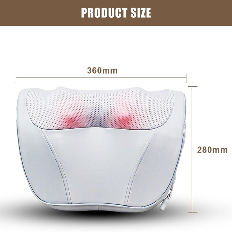 Back Massager With Heat – Deep Tissue Relief for Home, Car & Office