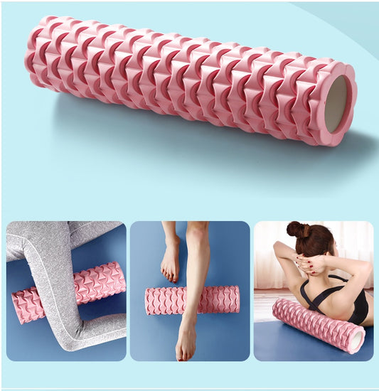 Foam Massage Roller – Deep Muscle Recovery, Myofascial Release & Leg Slimming for Fitness & Wellness
