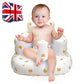 Baby Inflatable Support Seat – Safe Floor Seater for Babies 3 Months & Up, Portable & Easy to Clean