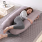 U-Shaped Pregnancy Pillow – Full-Body Maternity Support for Back, Hips, Belly & Better Sleep